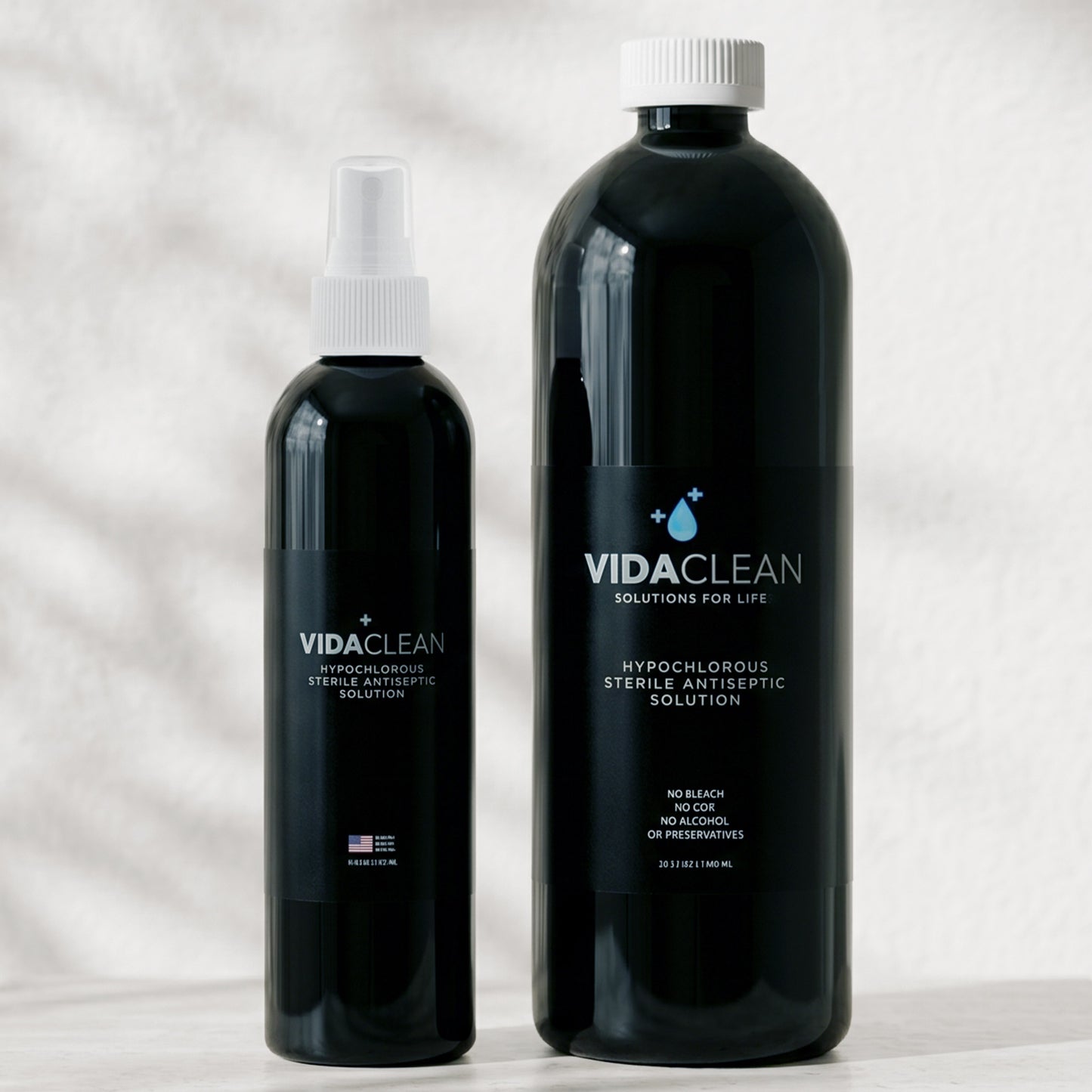 32 oz + 8oz VidaClean Bundle | Hypochlorous Wound Care | Antiseptic Solution