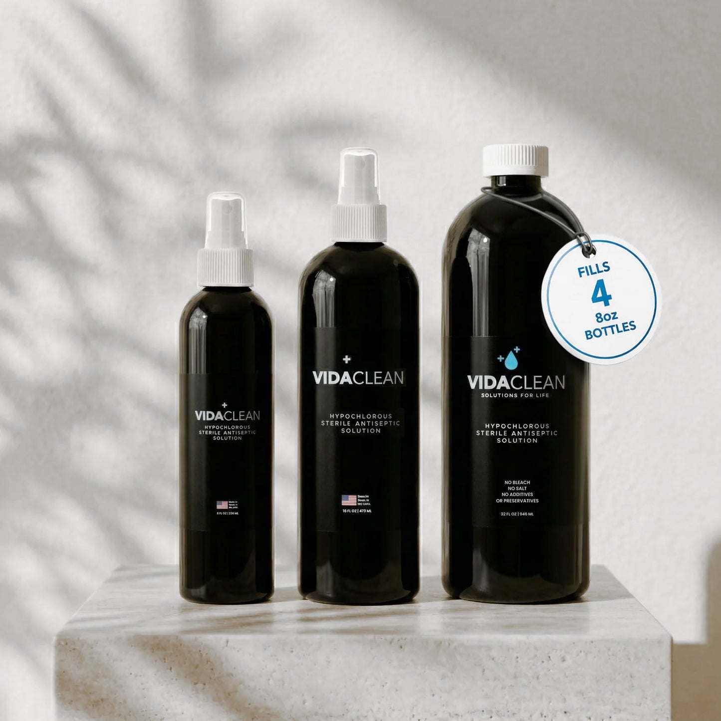 VidaClean Hypochlorous Sterile Antiseptic Solution